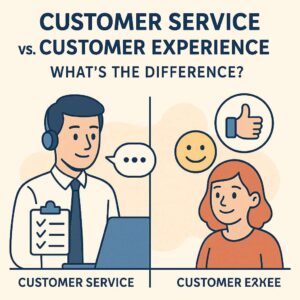 Customer Service vs. Customer Experience: What’s the Difference?