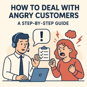 How to Deal with Angry Customers: A Step-by-Step Guide